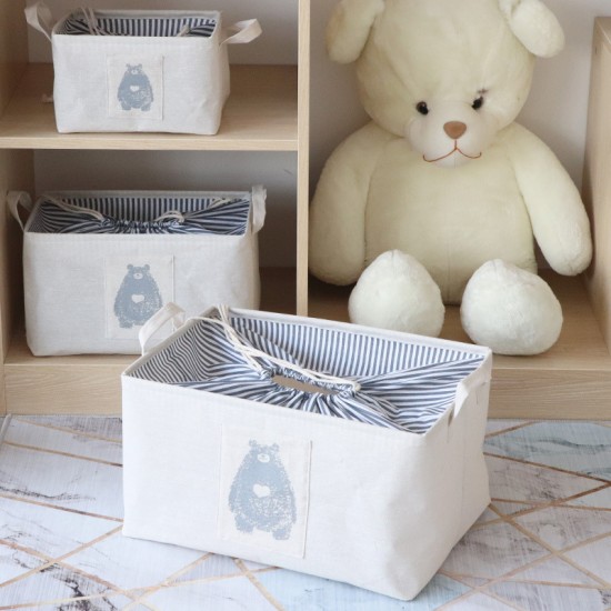 Thick Lambswool Cartoon Storage Basket, Snack Storage Basket, Home Storage Basket for Plush Toys, Multifunctional Basket