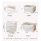 Tianshan cotton and linen simple Nordic storage box, large-capacity foldable clothing and toy storage basket, drawstring storage box