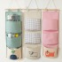 Thickened cotton and linen fabric household large-capacity toy and sundry storage bin, multifunctional foldable laundry basket