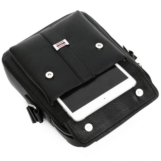 Men's single shoulder bag, outdoor casual mobile phone zero-coin storage handbag, vertical style Korean-style street business cross-body men's bag