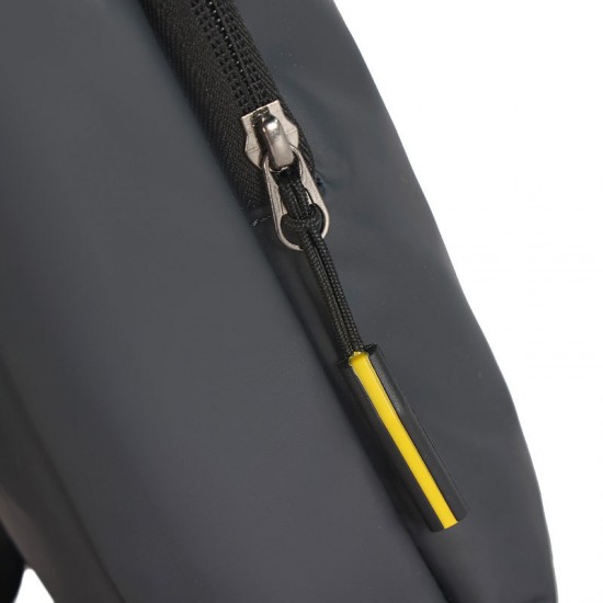 New men's chessboard pattern single shoulder bag, casual travel trendy crossbody bag, urban street casual men's bag, multi-functional cycling sports chest bag