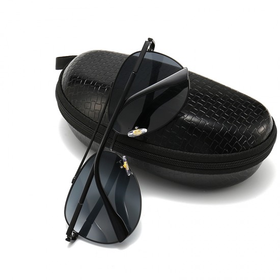 New Korean fashion oval-frame sunglasses for women, high-end slimming glasses, personalized street style metal sunglasses