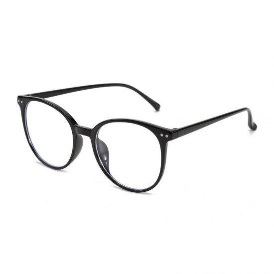New retro round-frame blue light blocking glasses, fashionable, midi, natural, fresh glasses frames, lightweight and stylish.