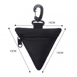Outdoor multi-functional chin strap bag hunting 12G tool bag EDC rear strap accessory bag storage bag (RANDOM COLOR)
