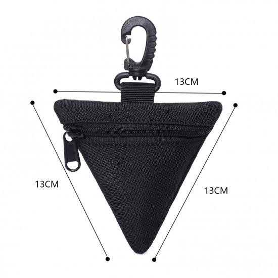 Outdoor multi-functional chin strap bag hunting 12G tool bag EDC rear strap accessory bag storage bag (RANDOM COLOR)