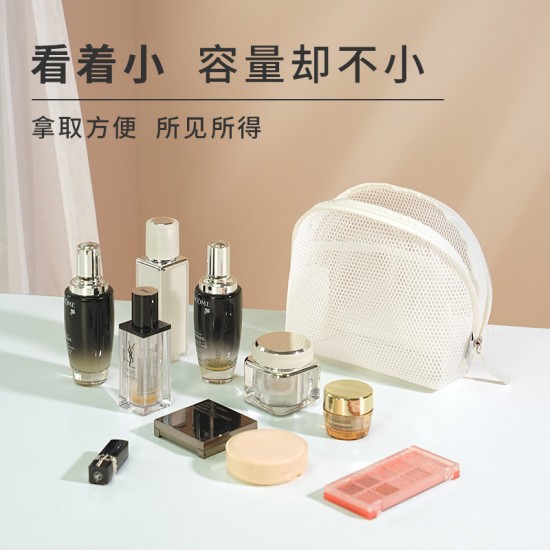 Cross-border waterproof nylon cosmetic bag, multifunctional travel handbag, portable business trip toiletry bag