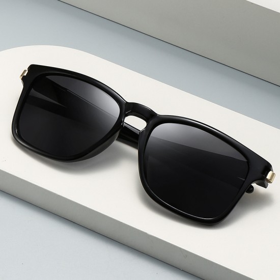 New round retro small frame Sunglasses, Korean-style trendy metal sunglasses for men and women, the same style as Douyin influencers.