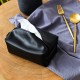Pure Time Car Tissue Bag, Light Luxury, Wall-Mounted, Simple, Artistic Tissue Bag.