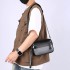 Manufacturer wholesale men's bag for business, men's official briefcase, horizontal handbag for men's single-shoulder, retro style single-shoulder bag for men, new style stone pattern cross-body bag for men