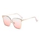 New single-beam fashion sunglasses for women, Instagram-inspired cross-border sunglasses, European and American personalized retro sunglasses.