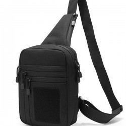 Amazon best-selling outdoor tactical chest bag, multi-functional outdoor waterproof gun bag, Oxford wear-resistant cross-body gun bag (RANDOM COLOR)