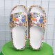 Summer cartoon print, couple's slippers. EVA slippers for both home and outdoor use