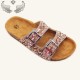 Madagascar cross-border direct sales of light luxury rhinestone fashion, versatile women's flat slippers, craft shoes