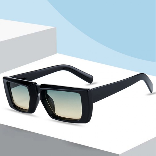 New trendy metal blue-light-blocking flat lenses, ultra-light TR90 glasses, Korean-style cross-border photo glasses.