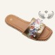 Foreign trade Chaozhou women's summer new fashion accessories, slippers for outdoor use, factory ladies slippers.