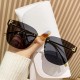 New letter F rimless metal sunglasses, beach travel and party sunglasses, cross-border fashionable women's sunglasses.