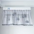 Herringbone yarn air conditioner windscreen, home use for postpartum care, baby bedroom, air conditioner air curtain, dust cover decoration