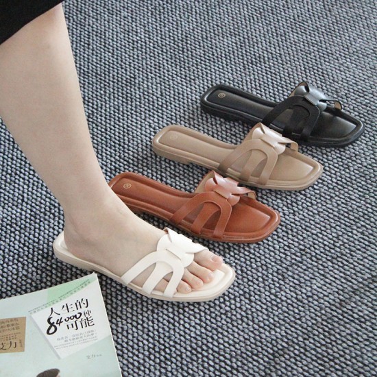 Foreign trade Chaozhou women's shoes, versatile and wear-resistant flat sandals, wholesale hot selling. Slippers