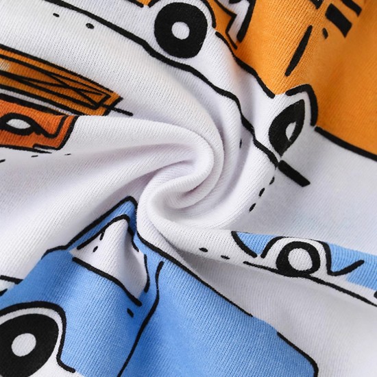 Boys' suits, new spring/autumn styles, European and American children's stylish little boys' round neck cotton long-sleeved long johns two-piece sets