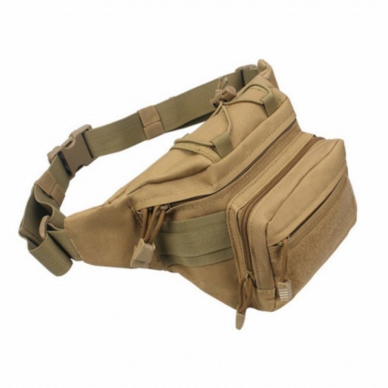 Outdoor triangular waist bag tactical zero wallet military enthusiast tactical hook running portable EDC tool storage handheld bag (RANDOM COLOR)
