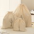 Cotton and Linen Drawstring Travel Bag, Multifunctional Luggage Storage Bag, Dust Bag for Household Bags and Miscellaneous Storage Bags