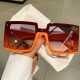 New sun-blocking framed children's glasses, high-end, fashionable street-style children's sunglasses for men and women, versatile and stylish sunglasses.