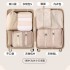 Waterproof travel storage bag set, clothing and luggage organizer, multifunctional travel clothing storage bag