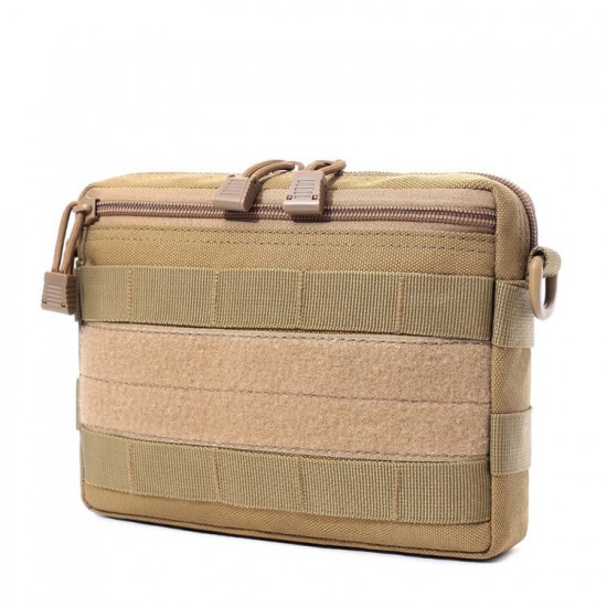 Outdoor tactical military enthusiast bag multi-functional 1.32-meter-long single-shoulder shock-resistant professional fishing bag one-off shipment (RANDOM COLOR)