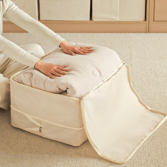 Oxford cloth thickened compression bag, large-capacity quilt storage bag, down jacket wardrobe expansion compression bag