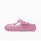Cross Mary Jane Women's Crocs, Thick-Sole Height-Increasing Women's Summer New Non-Slip Beach Shoes 210581