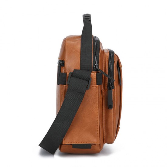 Men's bag, 2025 new style lychee single shoulder bag, men's casual cross-body bag, business commuting cross-body bag, casual travel handbag