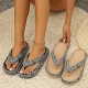 Best-selling leopard print flip-flops for women, fashionable, summer new style, thick-soled, fashionable, men's and women's flip-flops.
