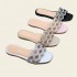 Cross-border wholesale craft shoes, fashionable versatile sandals for women, wholesale ladies slippers
