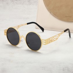 New cross-border European and American influencer polygonal faceted sunglasses, same style, stylish and personalized ins sunglasses