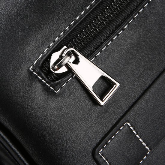 Manufacturer wholesale men's bag for business, men's official briefcase, horizontal handbag for men's single-shoulder, retro style single-shoulder bag for men, new style stone pattern cross-body bag for men