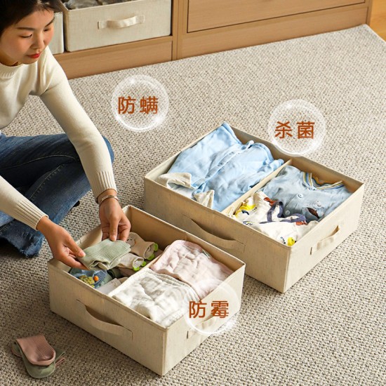 Japanese-style fabric travel storage bag, luggage storage bag, multi-purpose household clothing and daily necessities organizer