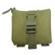 Tactical folding storage bag, military enthusiast outdoor portable storage bag, multi-functional small waist bag, Molle accessory bag (RANDOM COLOR)