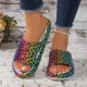 Summer EVA sandals with camouflage and leopard prints, couples' slippers, dual-use slippers for home and outings