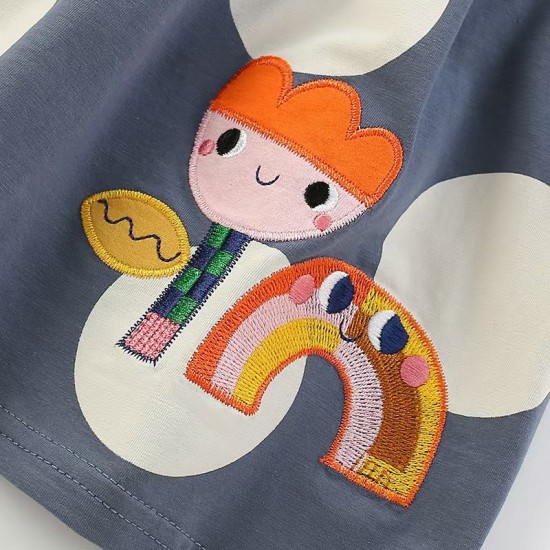 Girls' summer denim skirts, new 2025 European and American style vest skirts for young children, stylish little girl dresses.