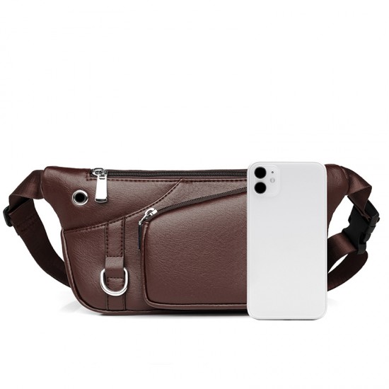 PU snap closure storage bag, multi-functional lipstick and eyeshadow makeup bag, headphones and data cable portable carry-on bag