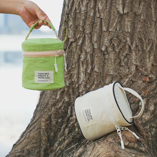 Cross-border cotton and linen hanging wall storage bags for behind-the-door storage, bedside cell phone storage bags, and dormitory hanging bags