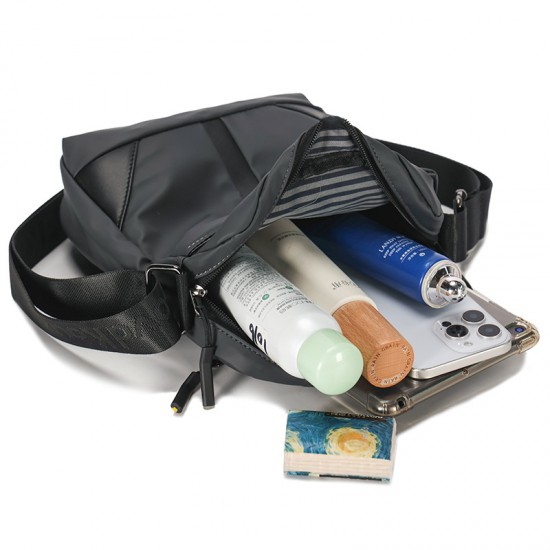 Men's casual bag, multi-functional bag, PU cross-body bag for business and casual wear, convenient handbag for carrying, new style casual bag for men