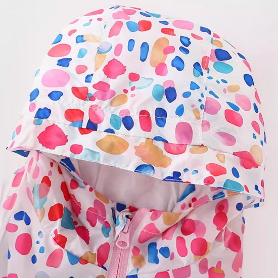 Girls' sweatshirts, spring and autumn 2024 styles, children's cartoon long-sleeved pullovers, European and American children's clothing long-sleeved tops