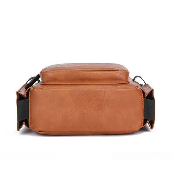 Men's bag, multi-functional bag, PU crossbody bag, business commuting bag, convenient handbag, wallet, new casual men's bag