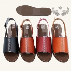 Wholesale ladies sandals, Chaozhou foreign trade women's shoes, durable and versatile summer outdoor wear flip-flops