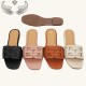 Suriname wholesale direct sales of women's craft shoes, fashionable, diamond-studded, lightweight, non-slip slippers.
