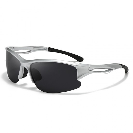 New style men's polarized sunglasses for men and women, outdoor cycling and driving sunglasses, stylish and fashionable sports sunglasses.