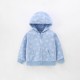 Cross-border girls' autumn and winter jackets, new European and American style, hooded zippered sweatshirts for small and medium-sized children.