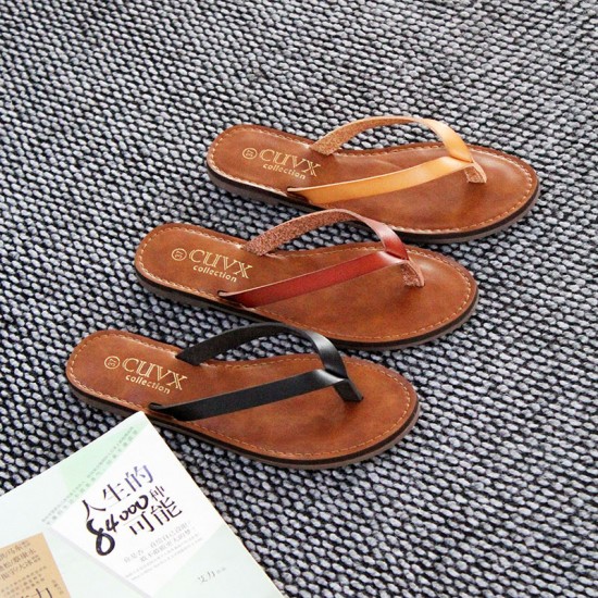 High-quality wholesale women's slippers, new summer non-slip beach shoes.