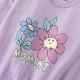 European and American style children's clothing for girls, summer styles, small and medium-sized children's T-shirts, round neck prints, cartoon short-sleeved baby tops